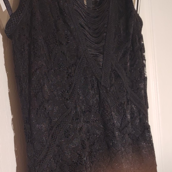 BEBE Black lace bodycon dress - Picture 6 of 8